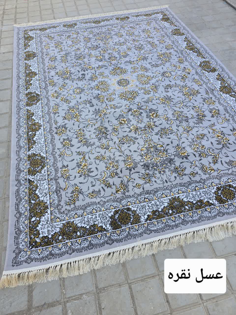 فرش اقتصادی ضخیم طرح 700 عسل نقره ارسال رایگان کل ایران