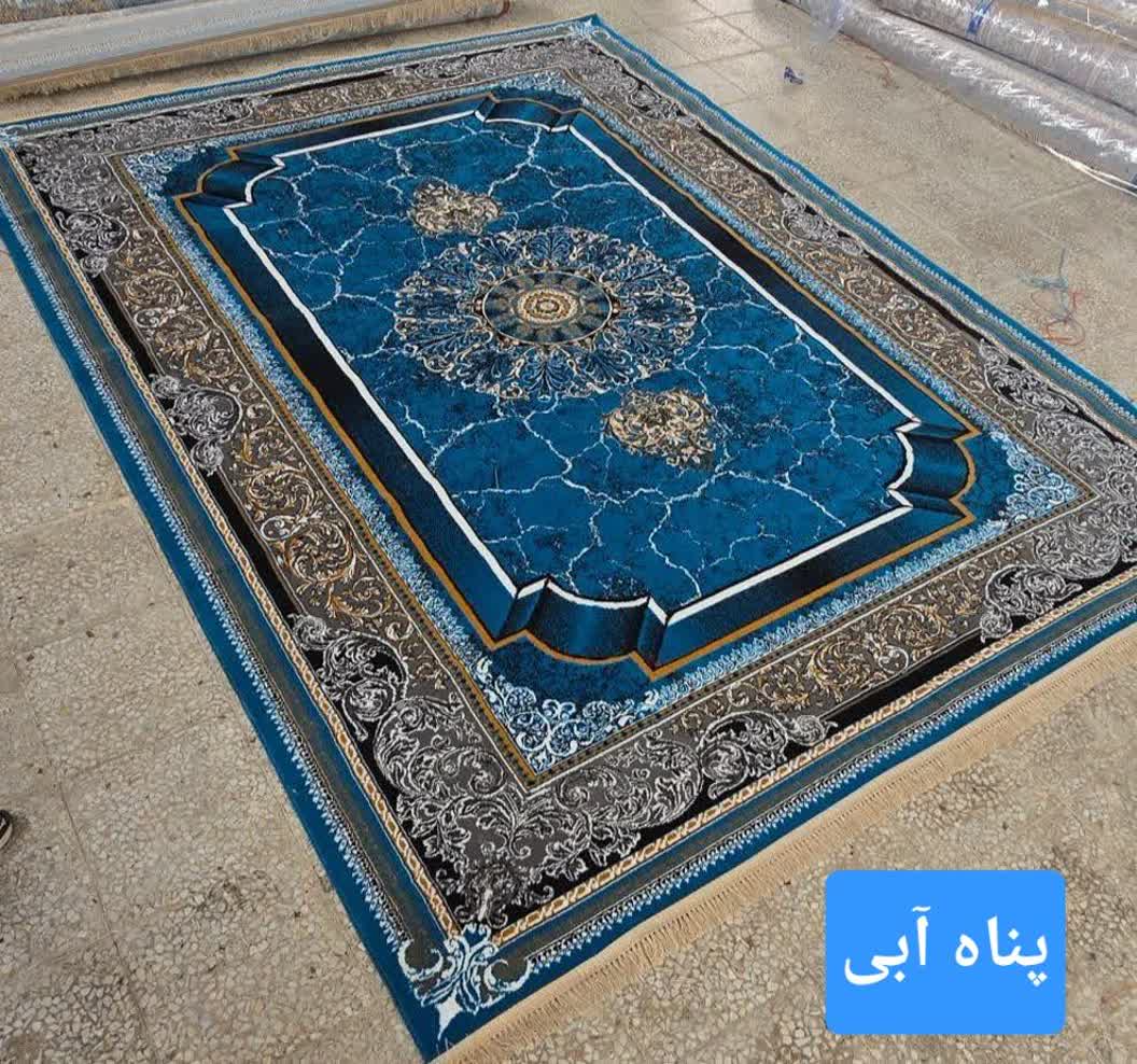 فرش اقتصادی ضخیم پناه آبی طرح 700 بارسال ایگان کل ایران