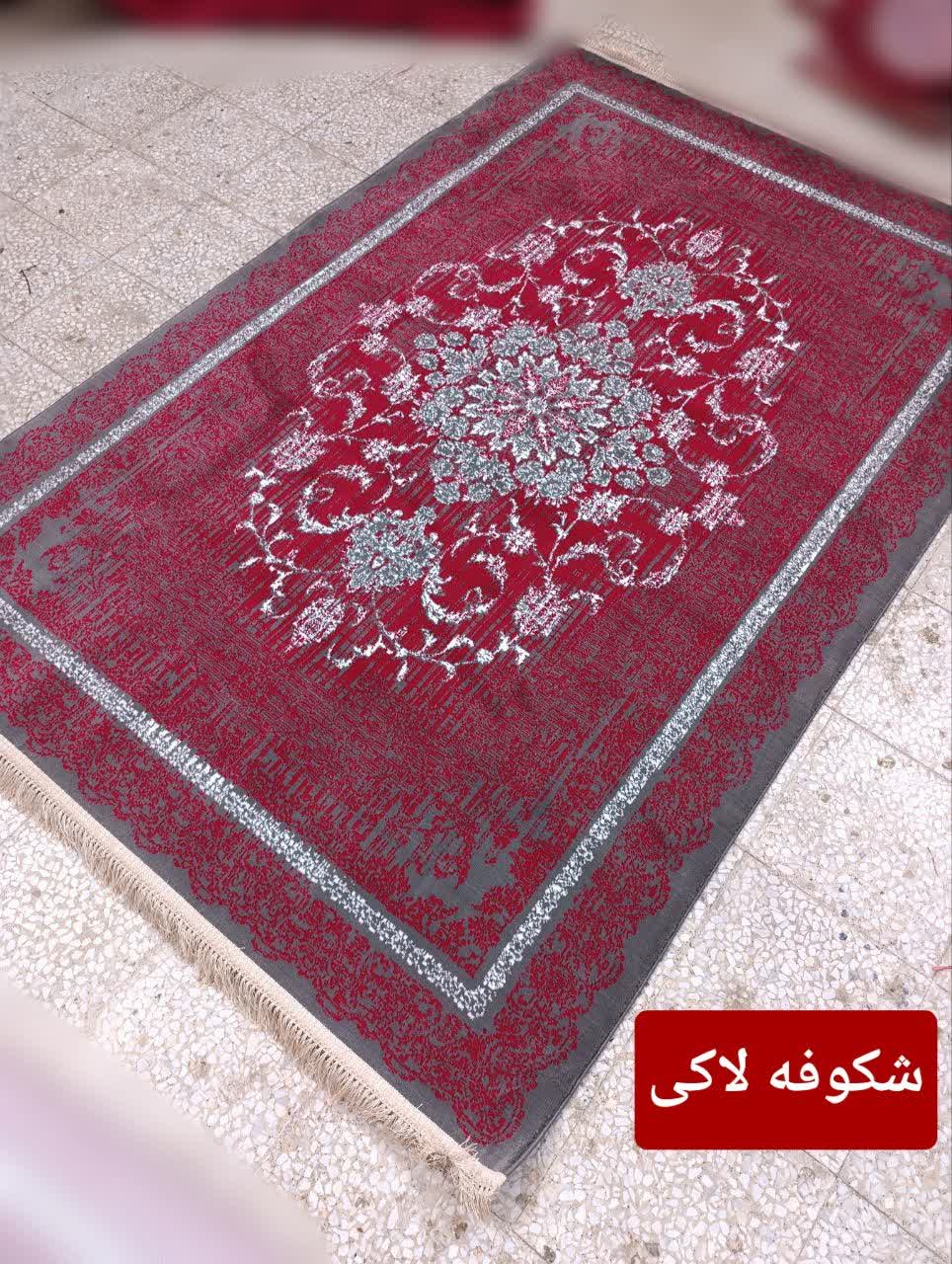 فرش اقتصادی ضخیم طرح 700 شکوفه لاکی ارسال رایگان کل ایران